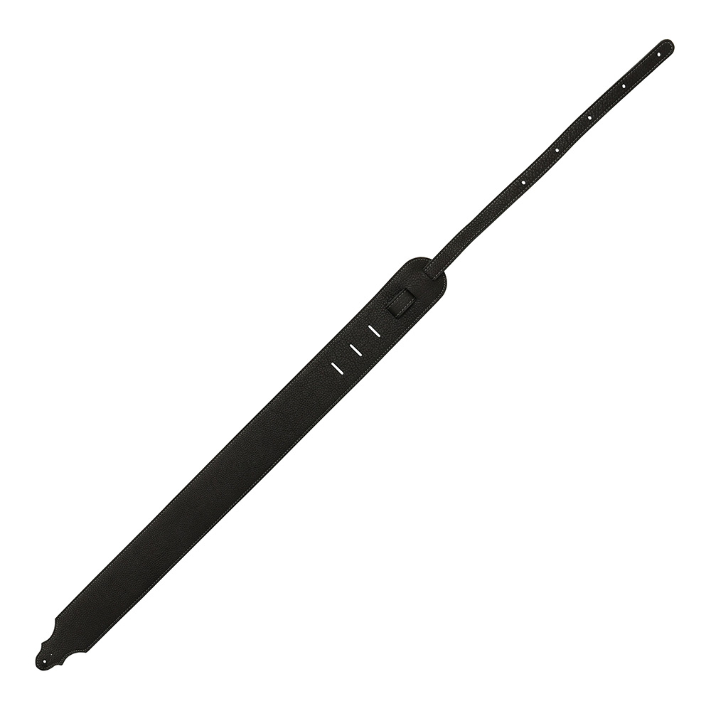 Franklin 4C-BK-S [Purist Glove Leather Guitar Strap - Black