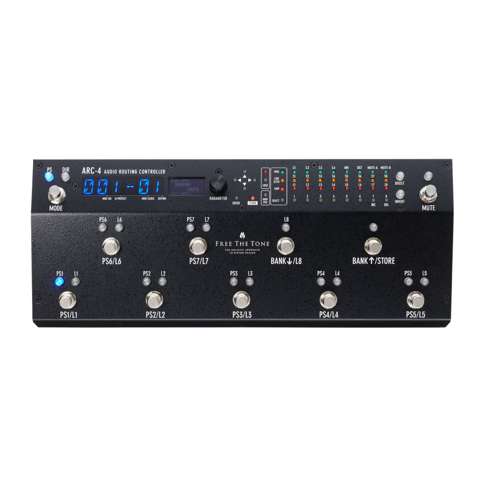 Free The Tone ARC-4 Audio Routing Controller｜ミュージックランドKEY