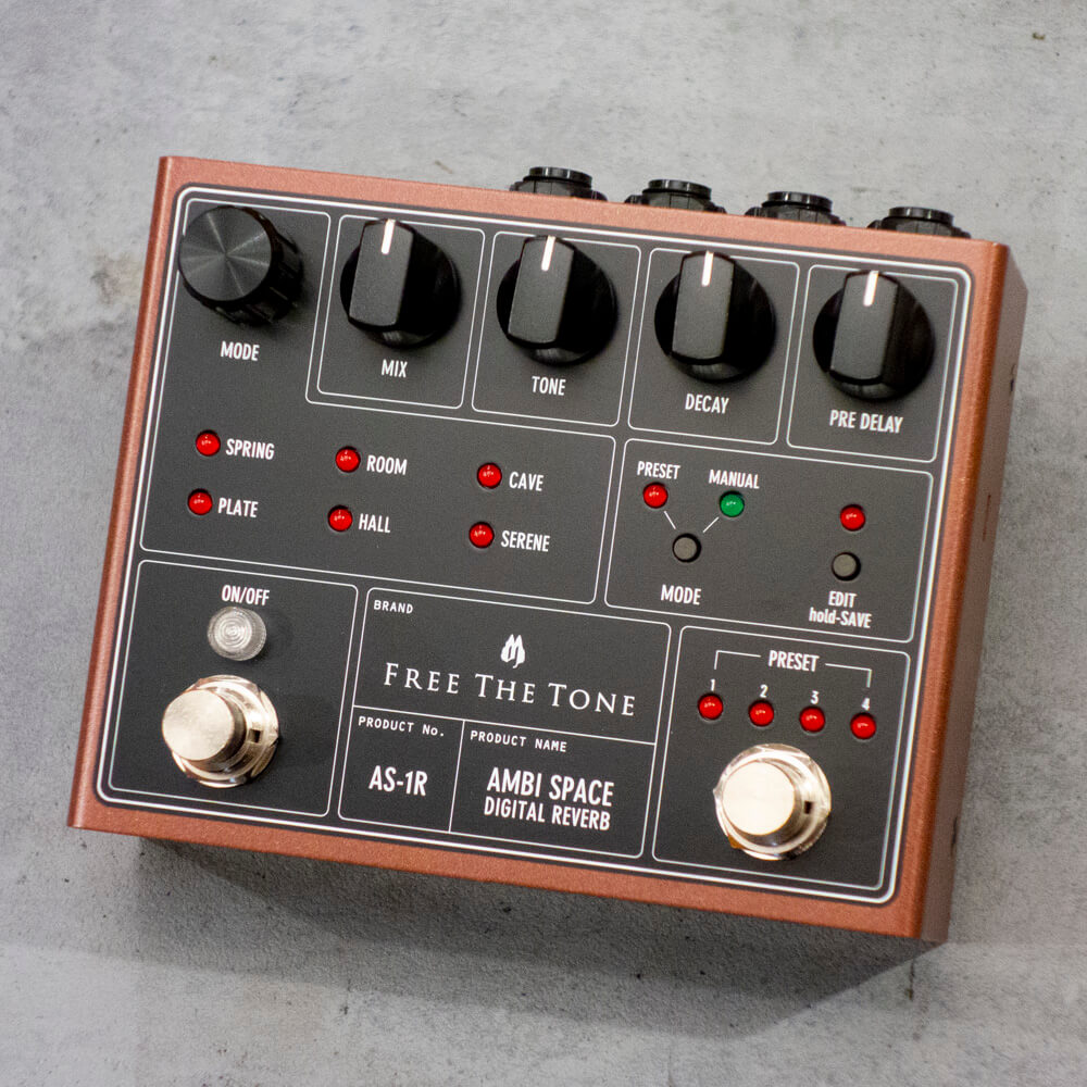 Free The Tone AMBI SPACE / AS-1R [DIGITAL REVERB]｜ミュージック ...