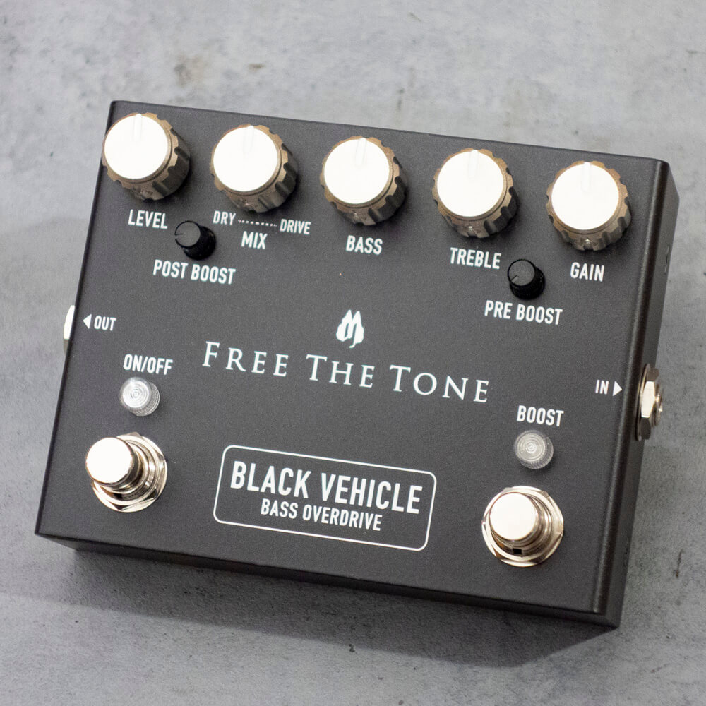 Free The Tone BLACK VEHICLE / BV-1V [BASS OVERDRIVE]｜ミュージック ...