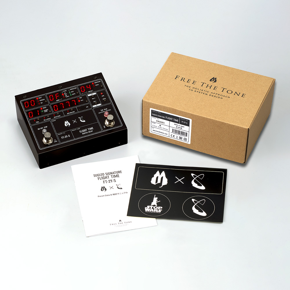 Free The Tone SUGIZO SIGNATURE FLIGHT TIME / FT-2Y-S [DIGITAL ...