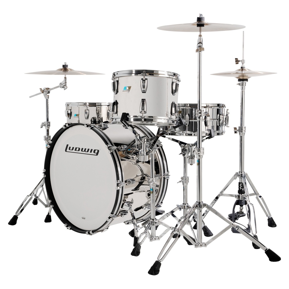 Ludwig Limited Edition Stainless Steel Drum Shell Pack 