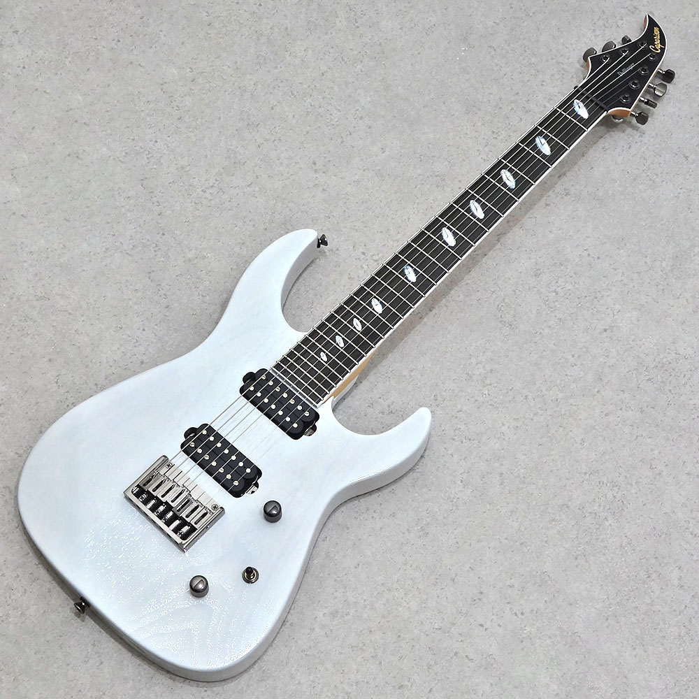 Caparison Guitars Dellinger 7 WB-FX EF Transparent White