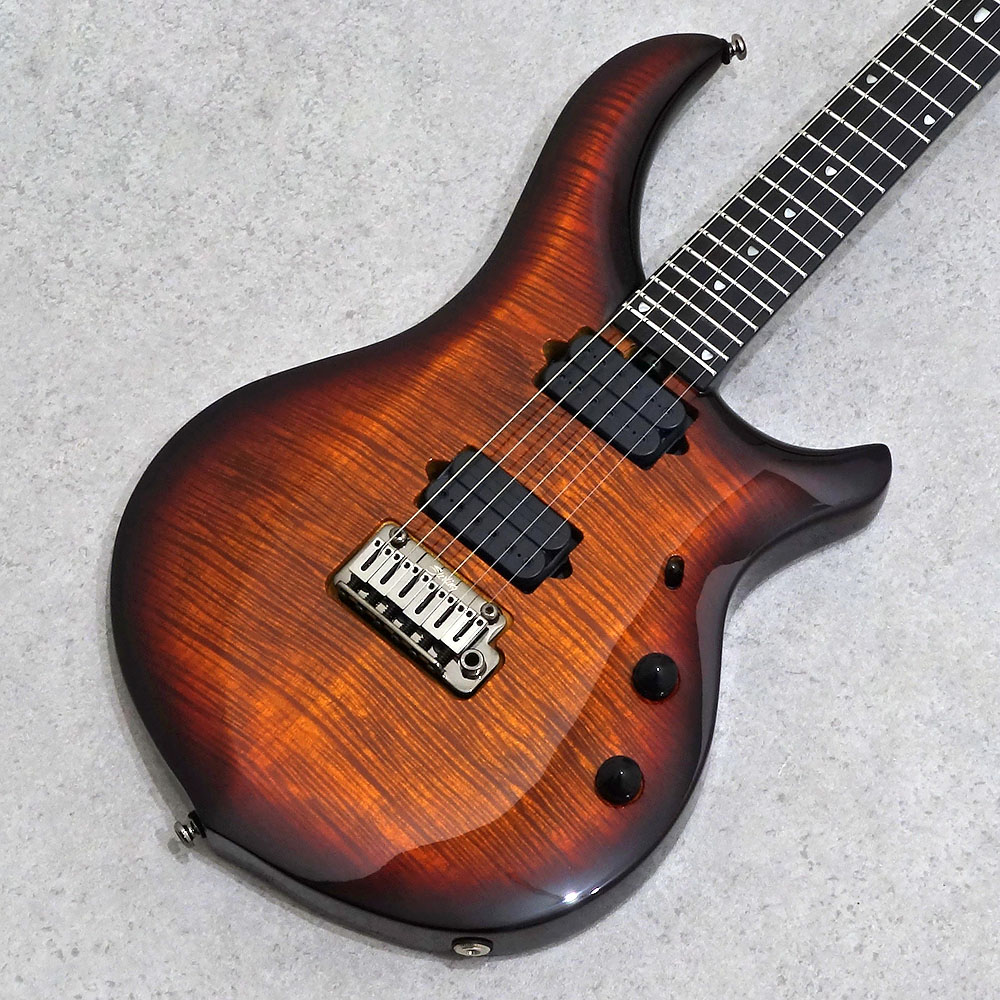 Sterling by MUSIC MAN Majesty MAJ200XFM Blood Orange Burst