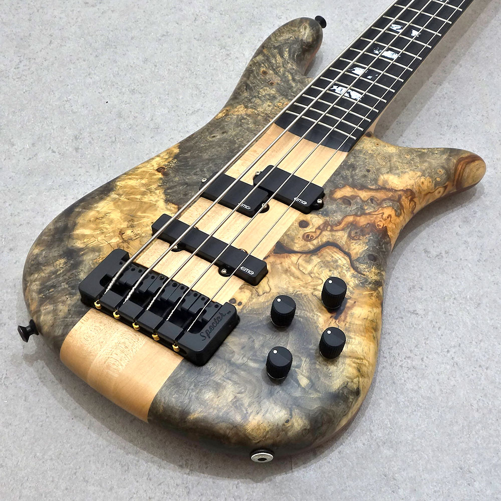 ベース spector usa NS-5SH Spector USA Custom Shop NS-5 Natural Matte｜ミュージックランドKEY
