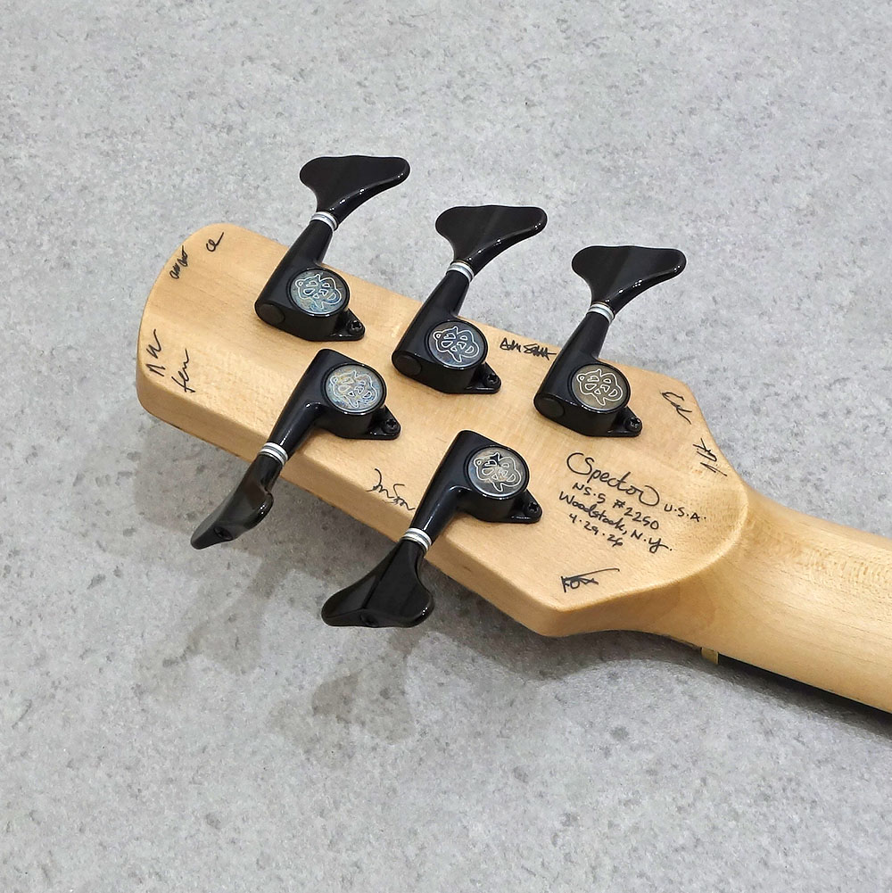 Spector USA Custom Shop NS-5 Natural Matte｜ミュージックランドKEY