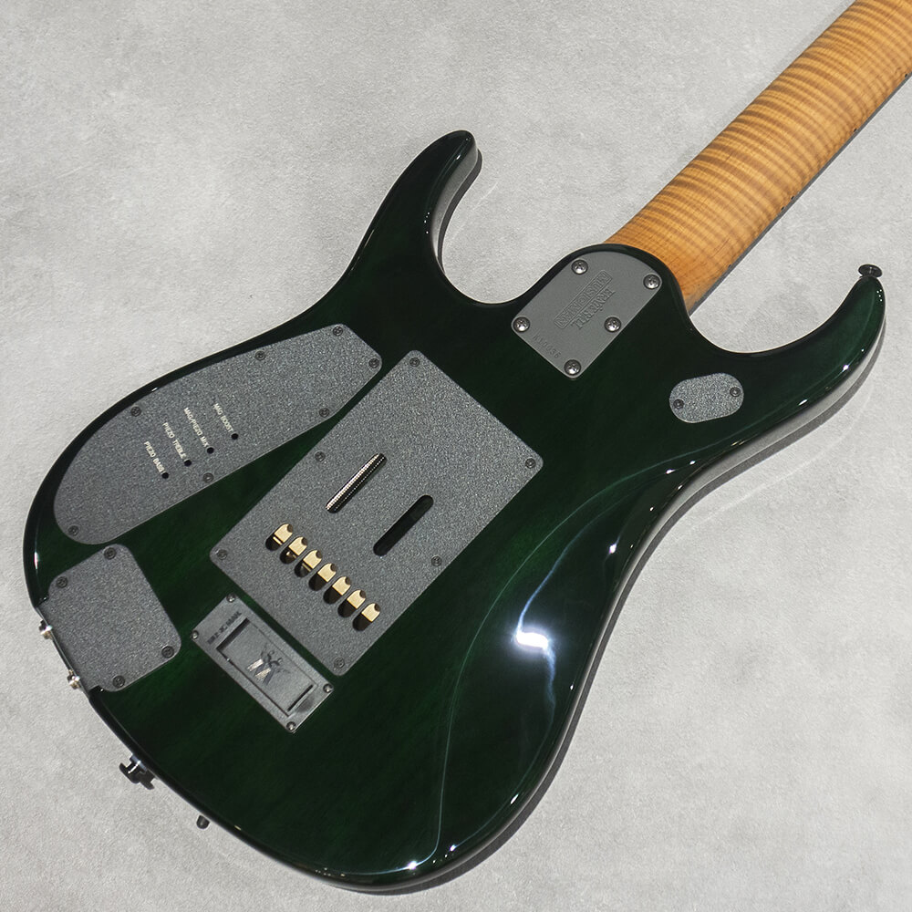 MUSIC MAN JP15-7 M GREEN TIGER EYE QUILT｜ミュージックランドKEY