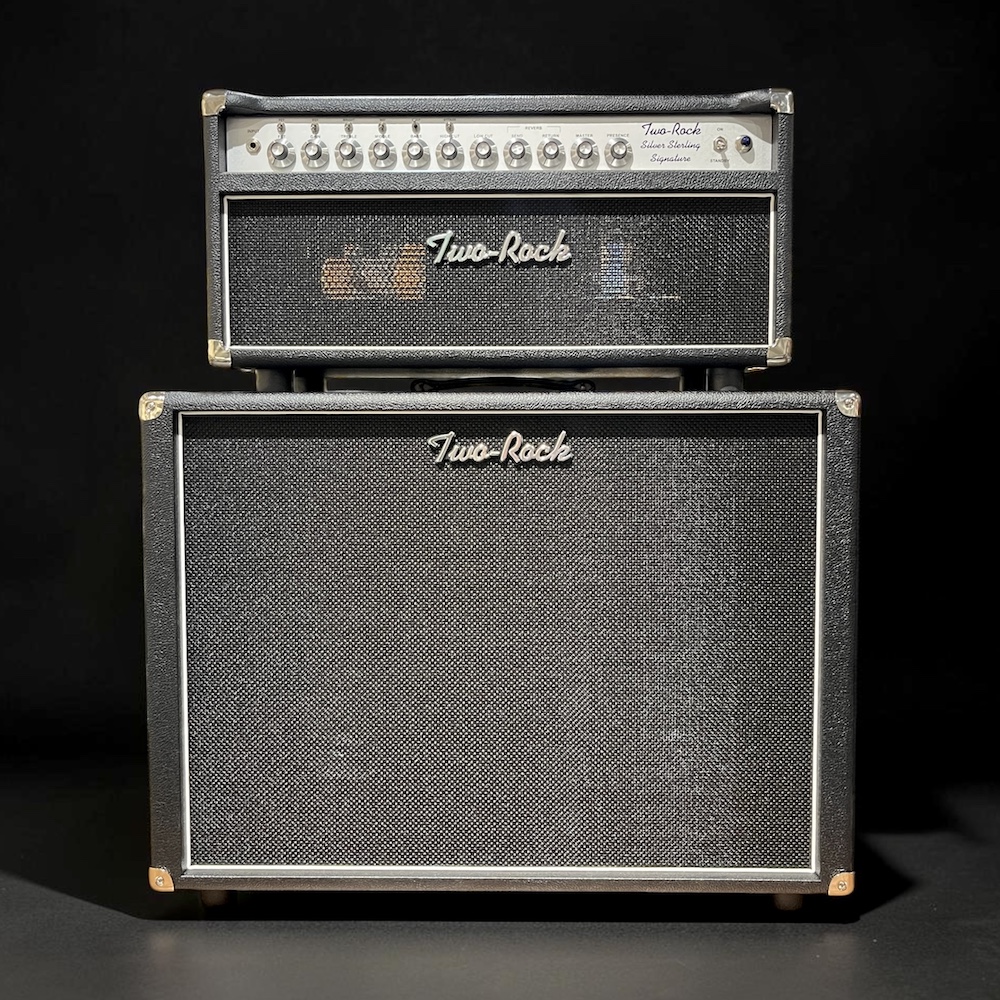 イギリス スポ—ド キャビネットプレ—ト ２枚 ( ペア ) 1887年 TWO ROCK Silver Sterling Signature Head Black+2x12 Cabinet
