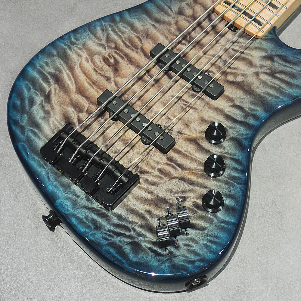 L.E.H. Guitars The Jetstream 5 Trans Whale Blue Burst #161