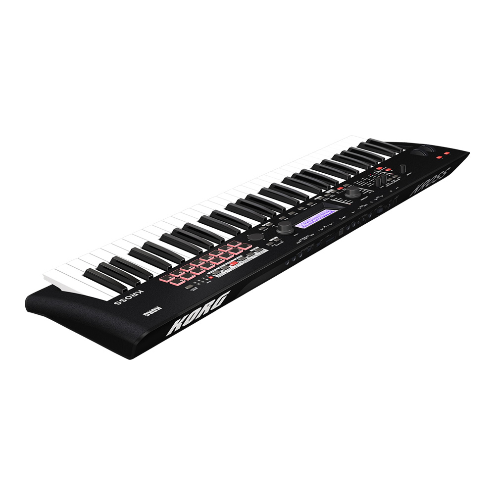 KORG KROSS 2-61-MB (Super Matte Black) 純正ケースセット