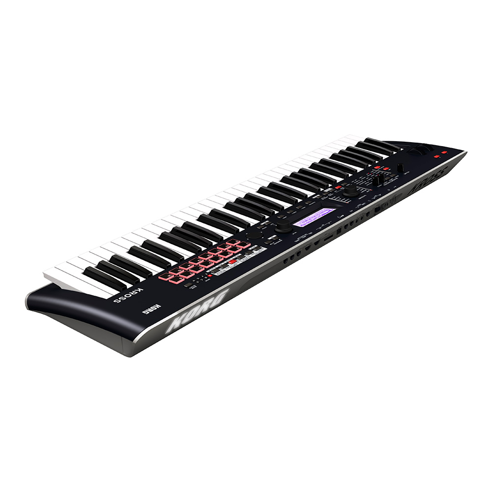 KORG KROSS 2-61-DB (Dark Blue) 純正ケースセット｜ミュージックランドKEY