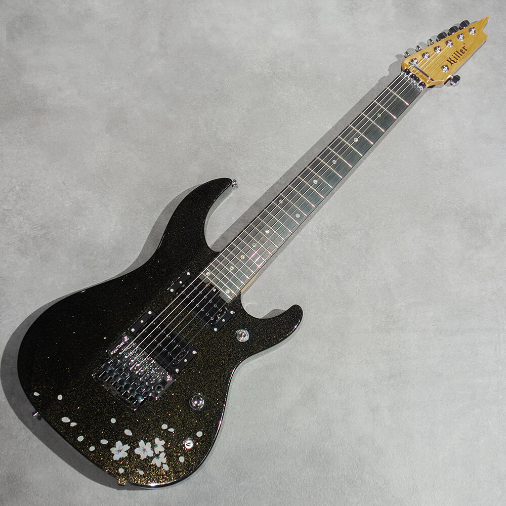 ギター Killer Fascinator Seven the Empress SAKI Killer Guitars KG-Fascinator Seven the Empress (galaxy black