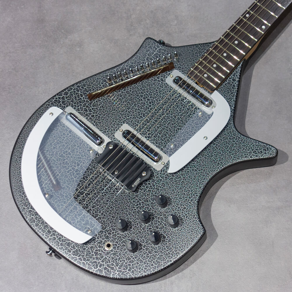 Star's Electric Sitar ELS-1 Black w/Silver Crack｜ミュージック 