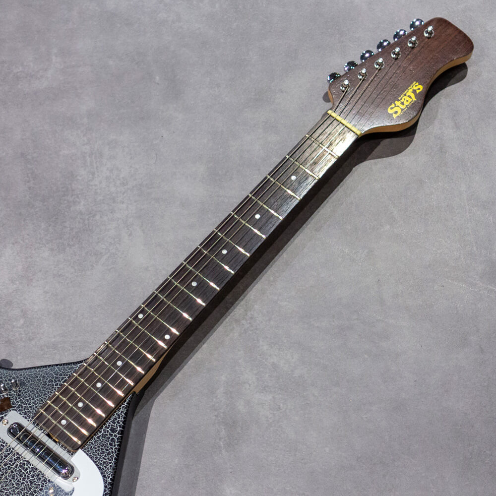 Star's Electric Sitar ELS-1 Black w/Silver Crack｜ミュージック