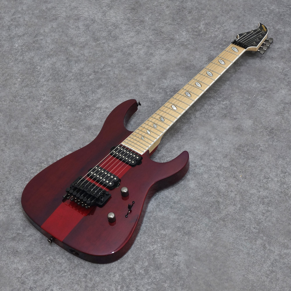 Caparison Guitars Dellinger7 Prominence MF Trans.Spectrum Red ...