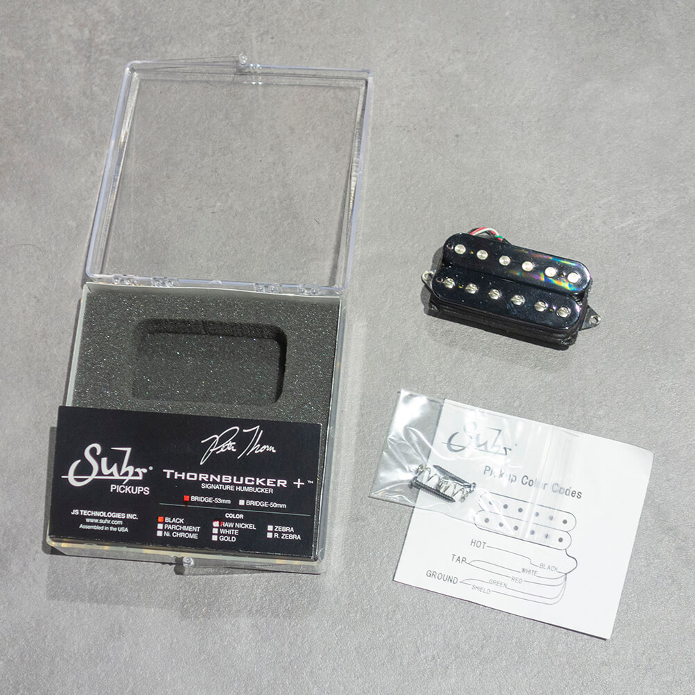 Suhr Thornbucker+ BRIDGE 53mm Black｜ミュージックランドKEY