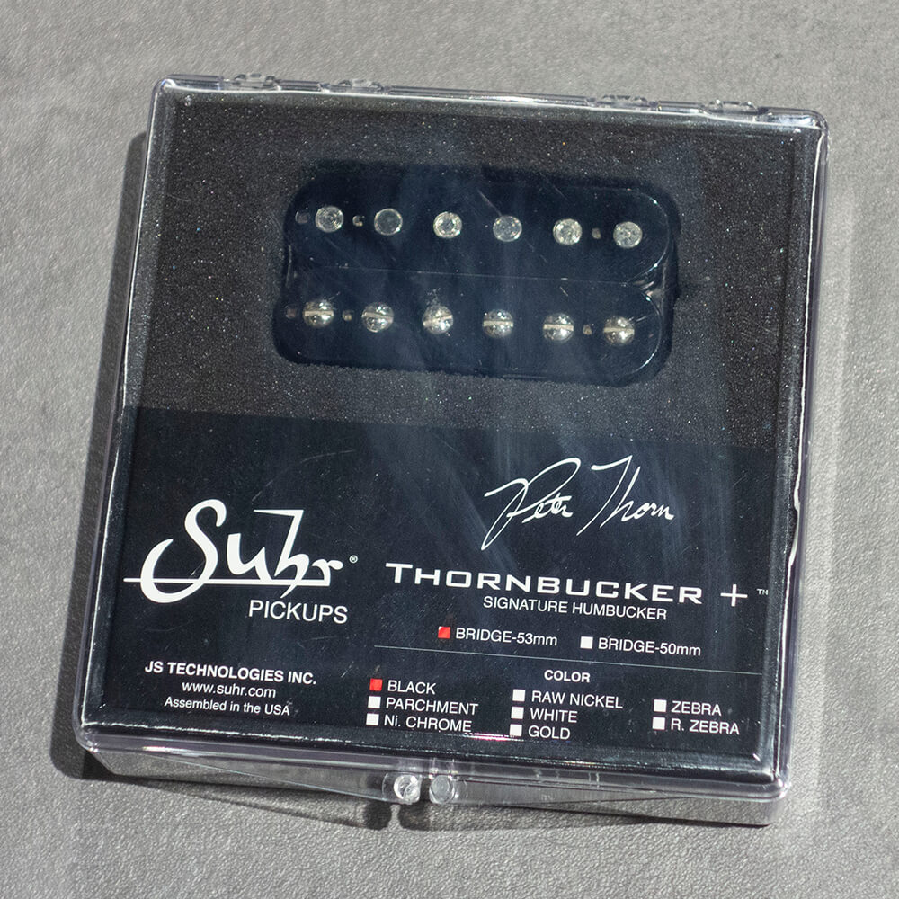 Suhr Thornbucker+ BRIDGE 53mm Black｜ミュージックランドKEY