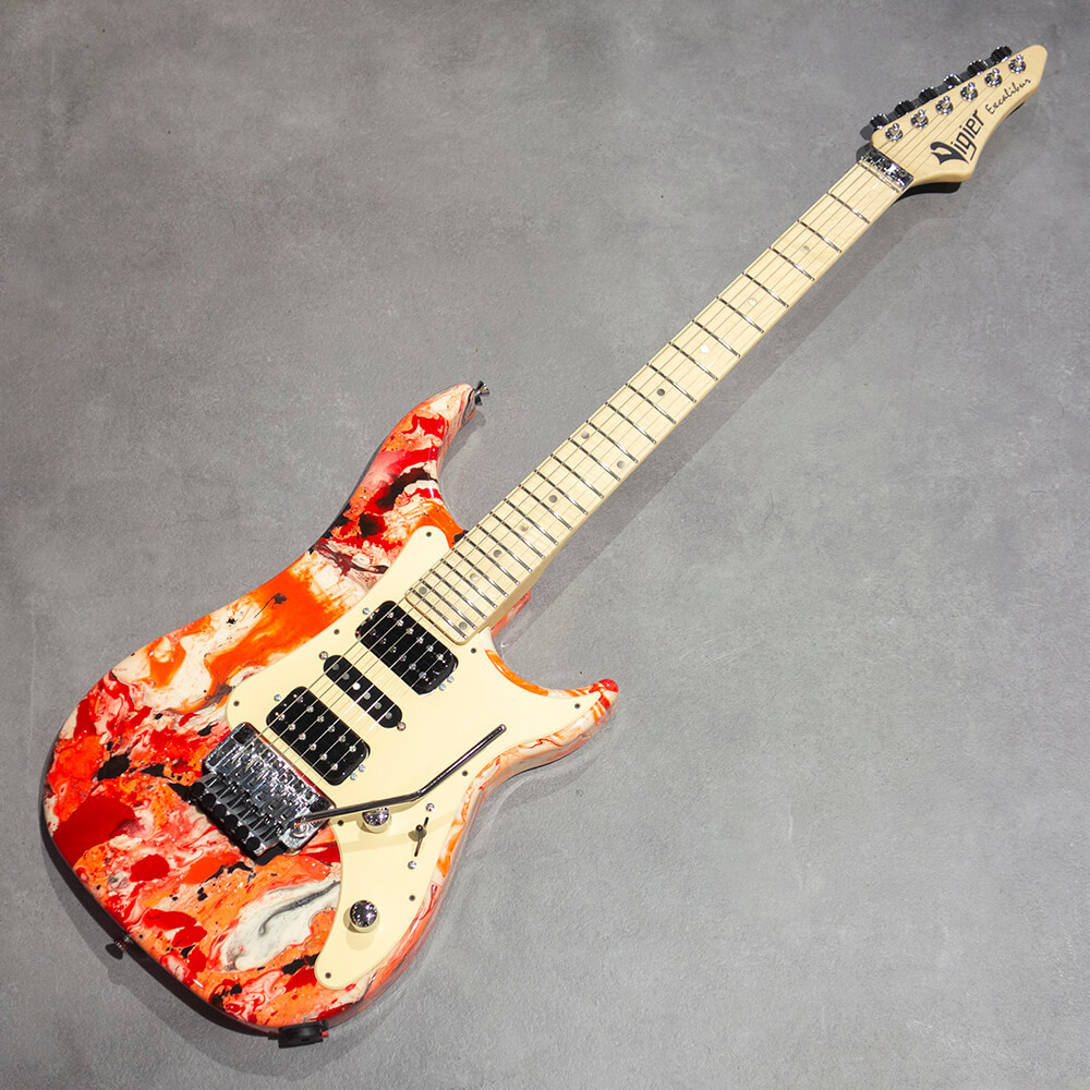 Vigier Guitars VE6-CV1 RART/M Excalibur Original Rock Art Design 