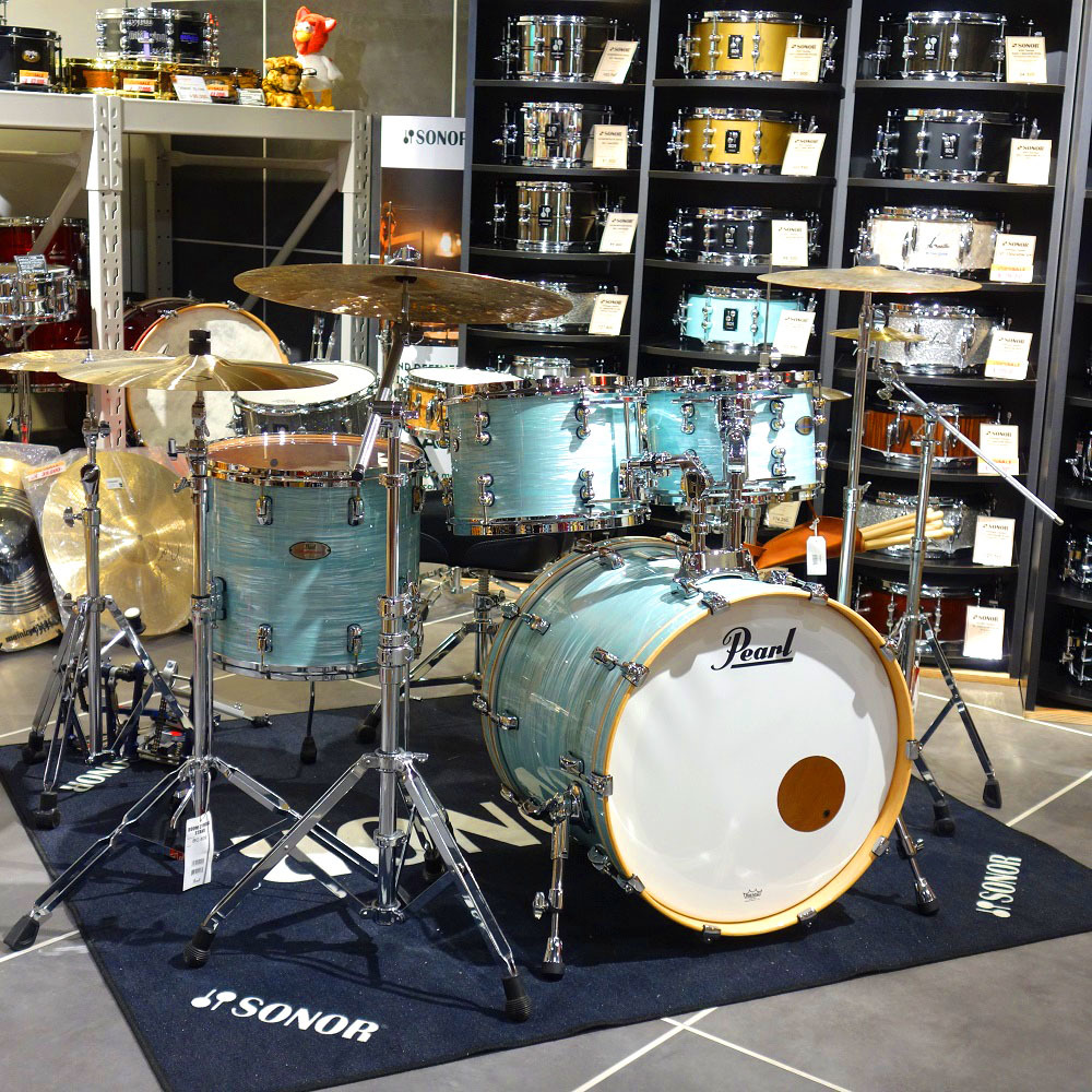 Pearl REFERENCE Series Drum Set #414 Ice Blue Oyster｜ミュージック