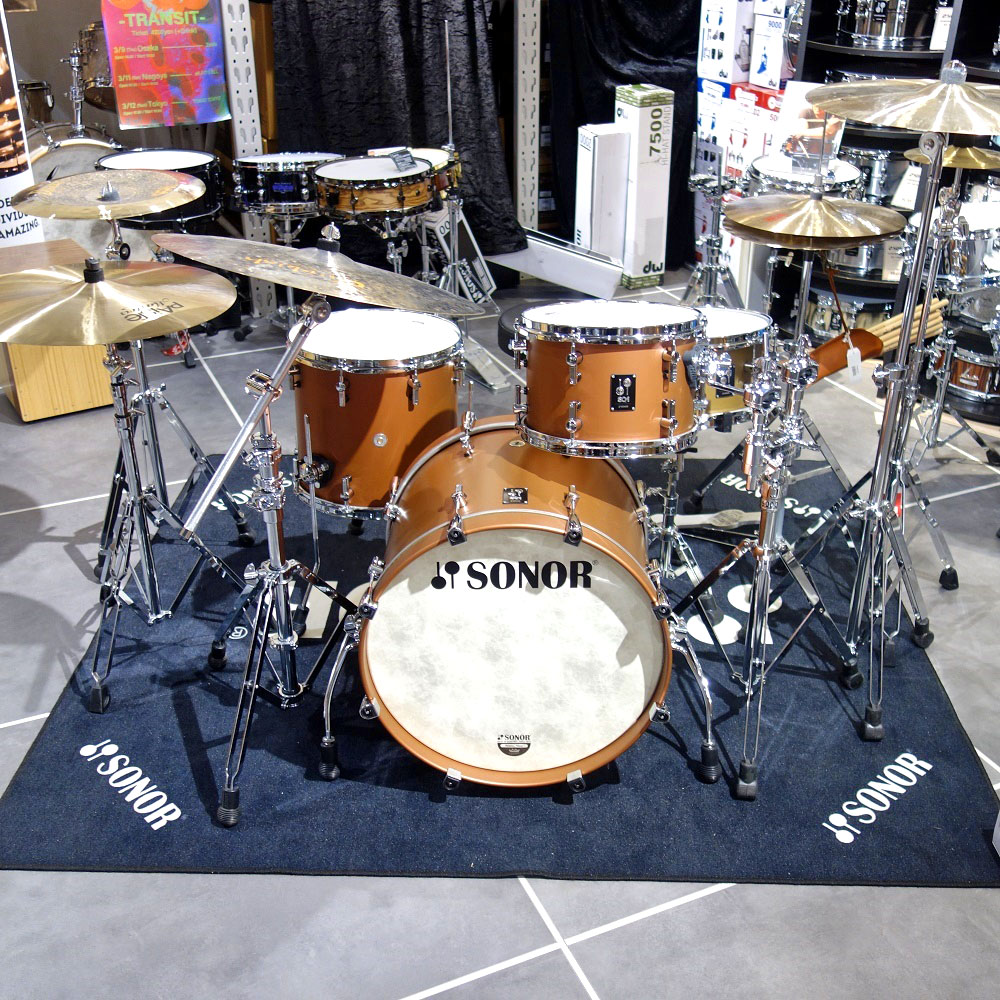 SONOR SQ1 Series Drum Shell Pack 320NMMH SCB サテン・コパー