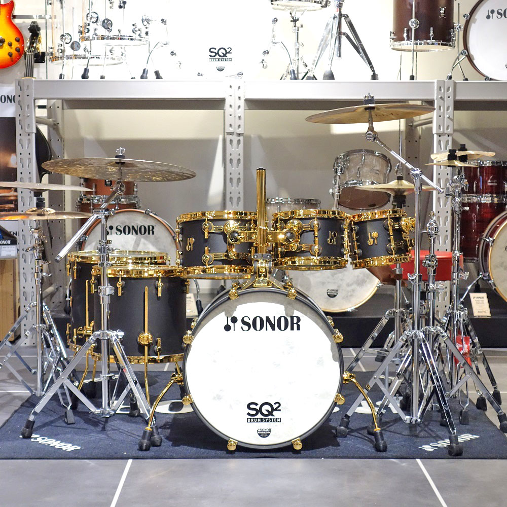 SONOR SQ2 Series Custom Order Drum Set DARK SATIN BIRCH