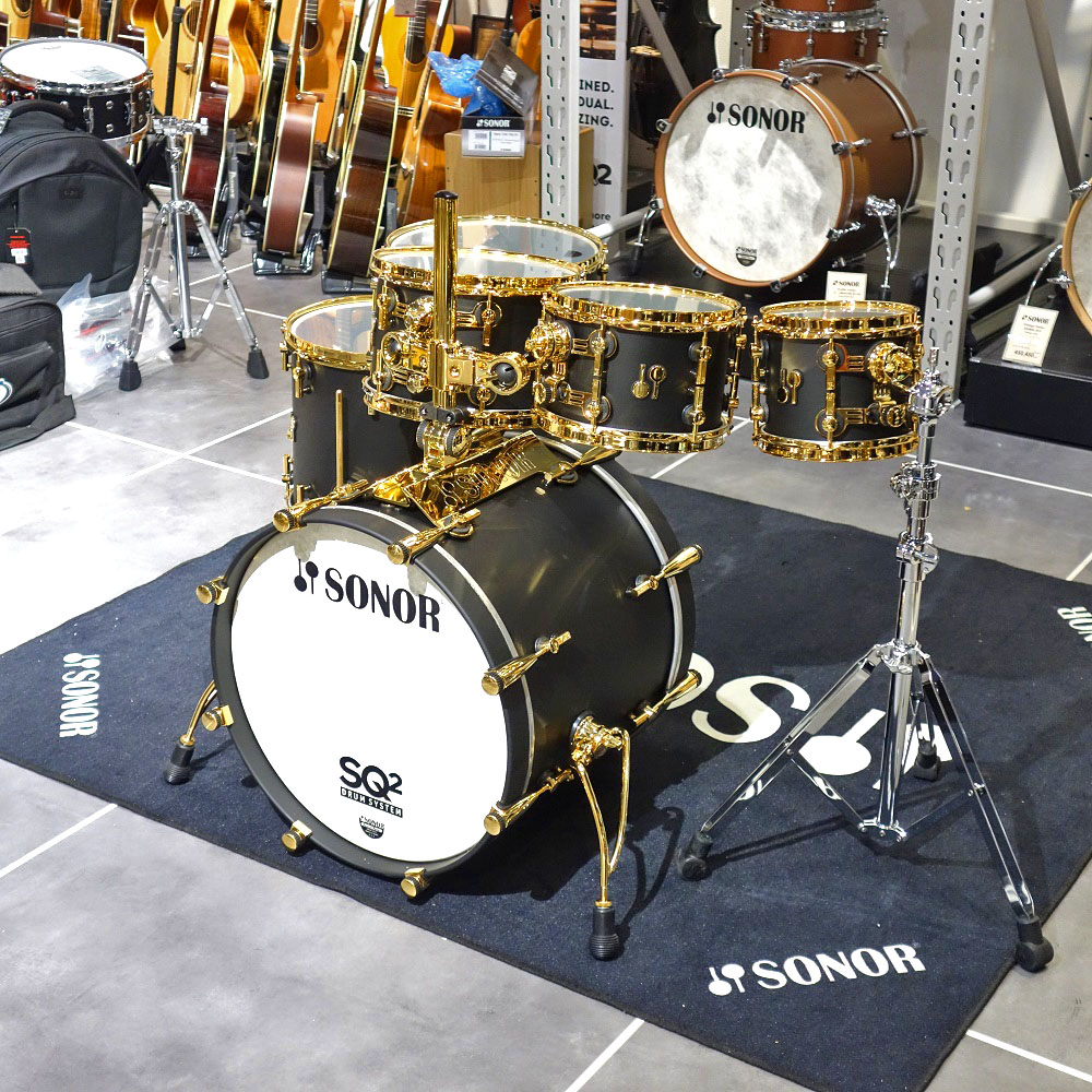 SONOR SQ2 Series Custom Order Drum Set DARK SATIN BIRCH