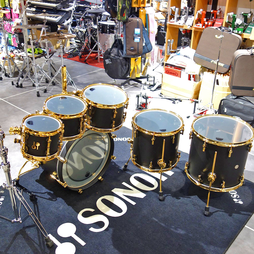 SONOR SQ2 Series Custom Order Drum Set DARK SATIN BIRCH｜ミュージックランドKEY