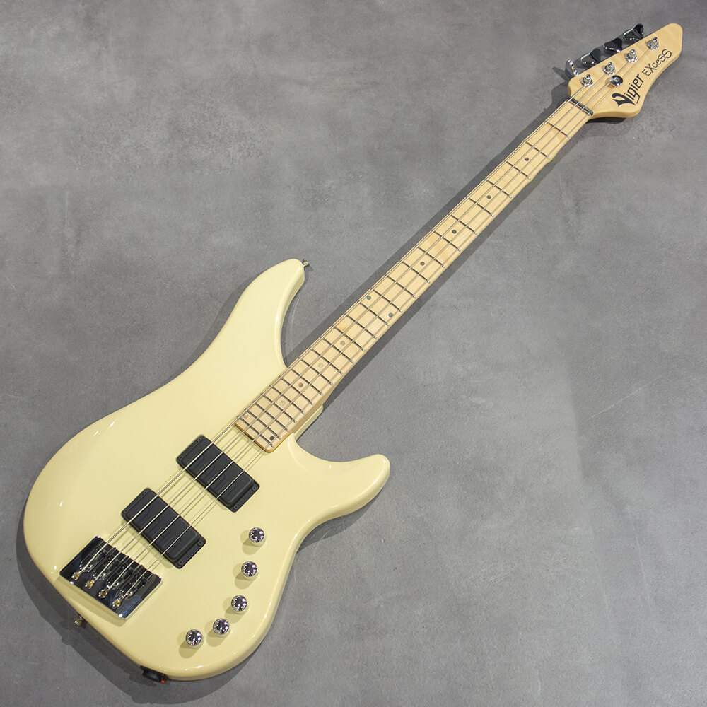 Vigier Guitars Excess Original 4 strings VE4EC Retro White 