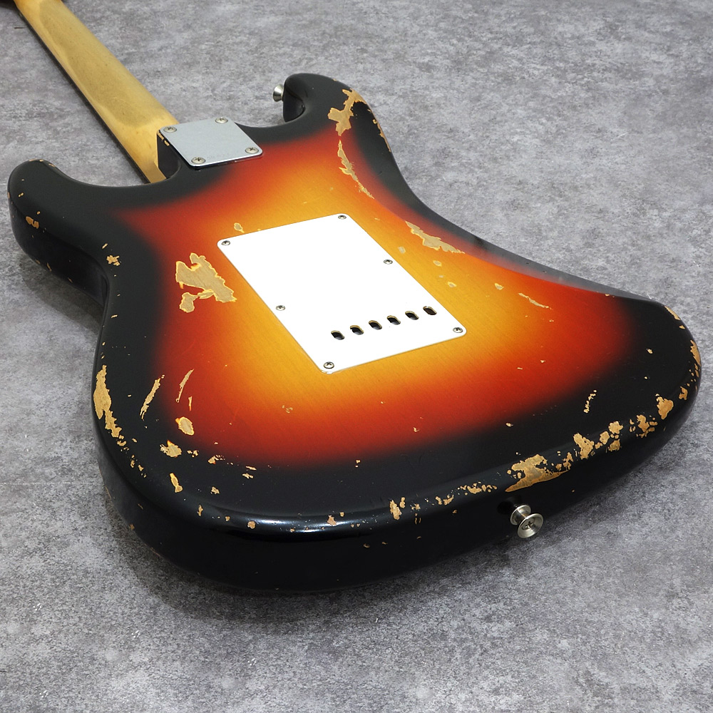 Fullertone Guitars STROKE60 Real Rusted 3-Tone Sunburst #2402624 