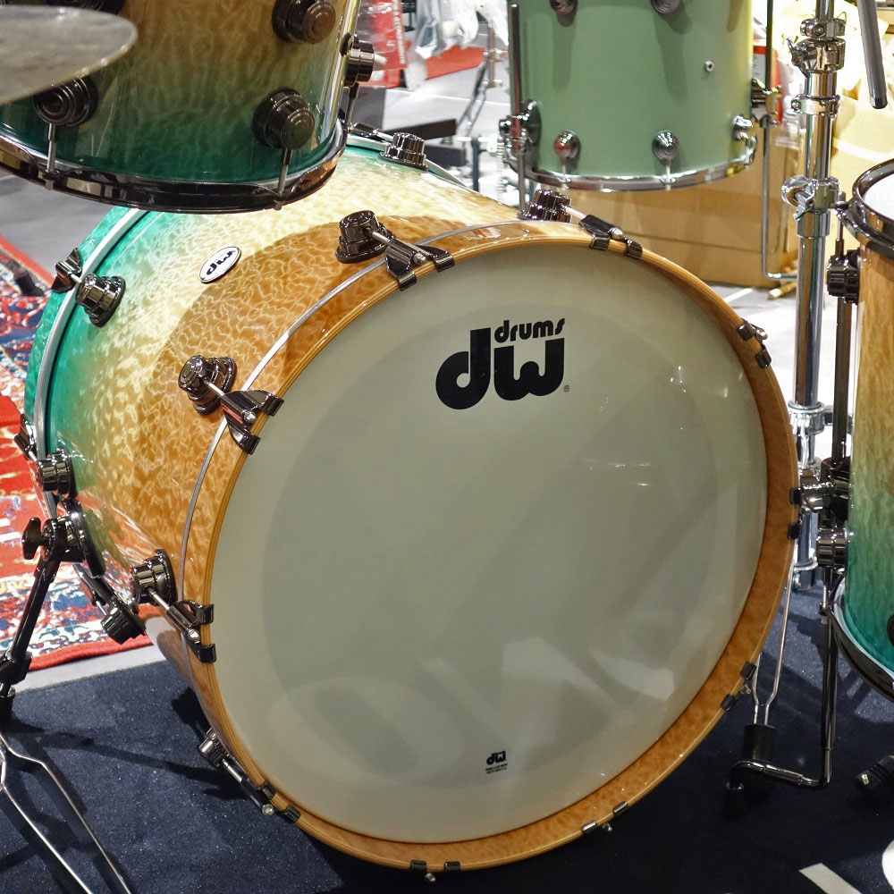 dw Collector's Maple&Mahogany Hybrid Shell Drum Set / Quilted Moabi /  Exotic｜ミュージックランドKEY