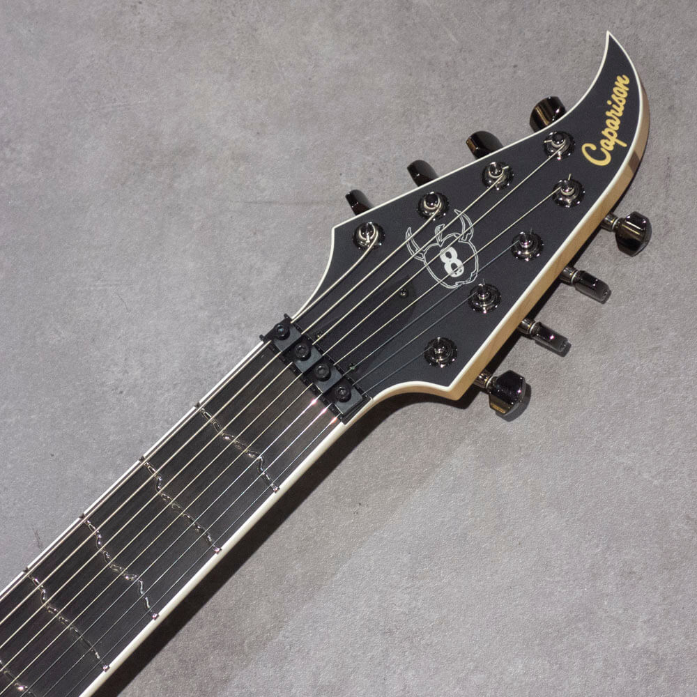 Caparison Guitars Apple Horn 8 Charcoal Black Matt [Mattias 