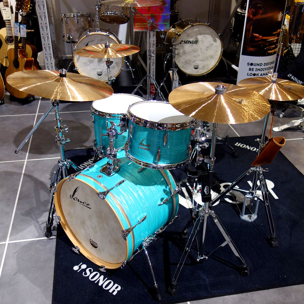 SONOR Vintage Series Drum Shell Pack VT-THREE20WM CAB SONOR Vintage Series Drum Shell Pack VT-THREE20WM CAB