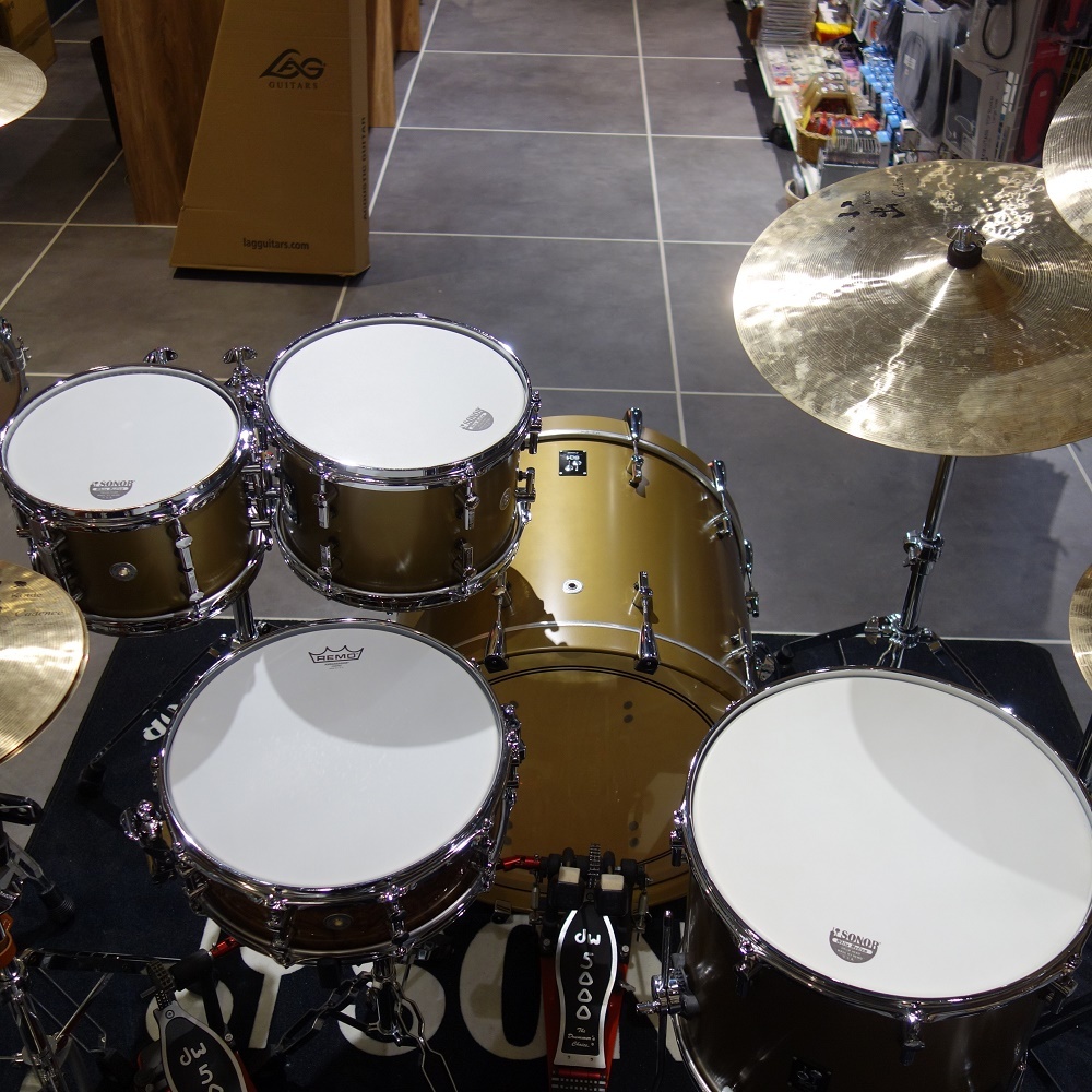 大幅値下げ！SONOR SPECIAL EDITIONタム一式ブラックスパークル SONOR SQ1-1465SDW GTB [SQ1 Series 14×6.5 / GT・ブラック
