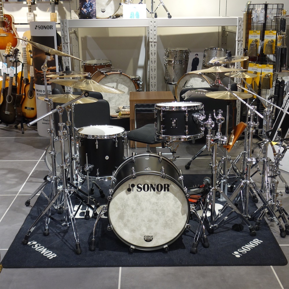 SONOR SQ1 Series Drum Shell Pack 320NMMH GTB GTBlack