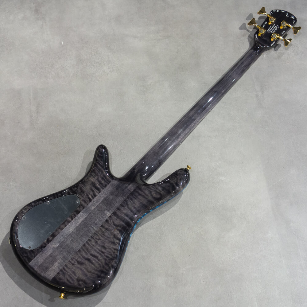 Spector USA Custom Shop NS-2 QM/QM M/EB EMG PJ-X Blue Top-Black Back Gloss  #1738｜ミュージックランドKEY