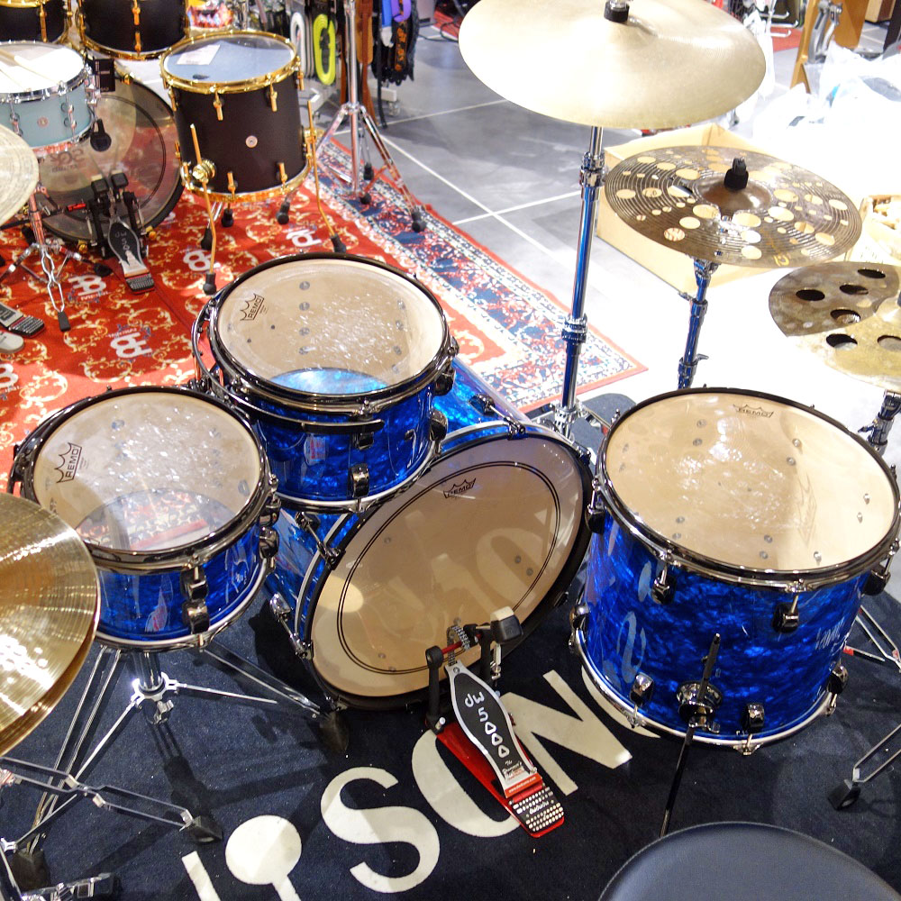 デュエルドリーム パネル ボールセット Drummers Base Custom Maple Kit / Deep Blue Pearl