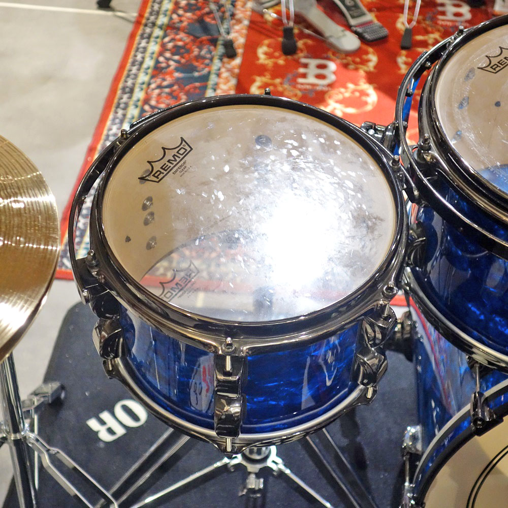 Drummers Base Custom Maple Kit / Deep Blue Pearl