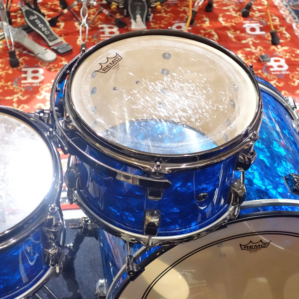 Drummers Base Custom Maple Kit / Deep Blue Pearl