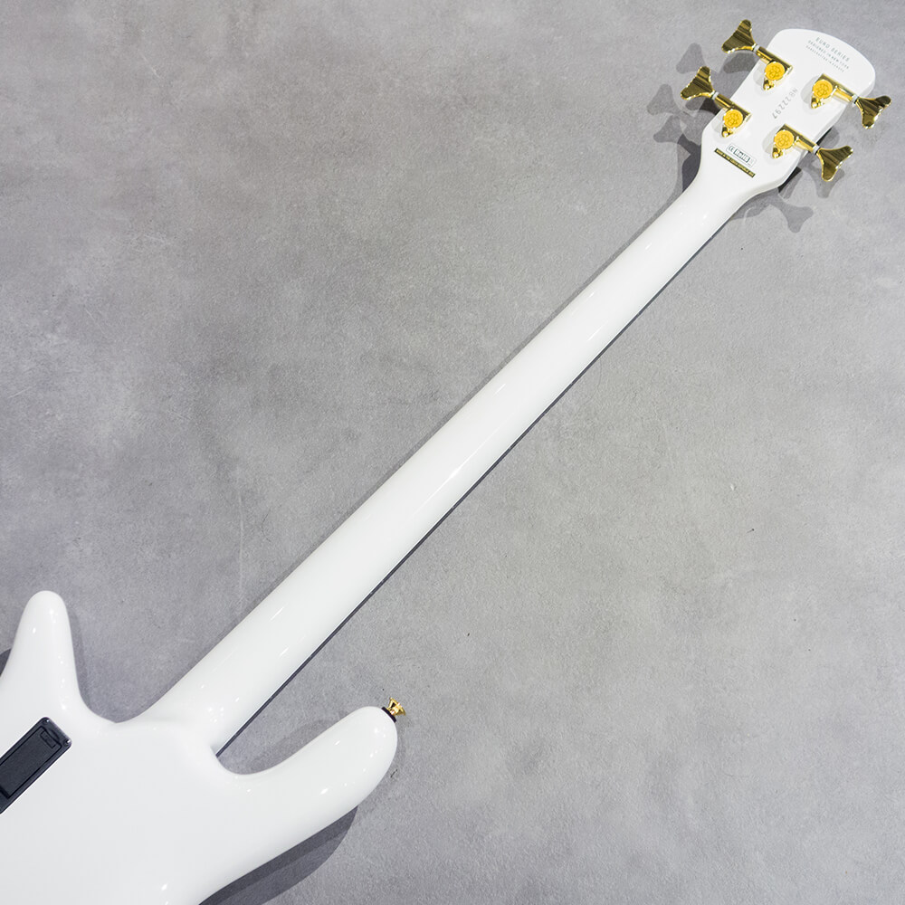 Spector Euro 4 Classic Gloss Solid White｜ミュージックランドKEY