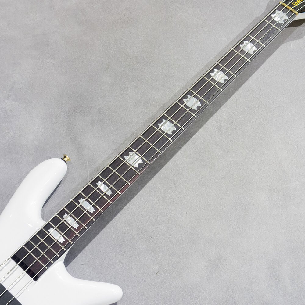 Spector Euro 4 Classic Gloss Solid White｜ミュージックランドKEY