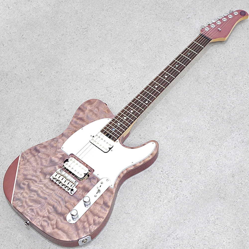 Kz Guitar Works TL Trad 22 2H5 Quilted Maple Pale Purple
