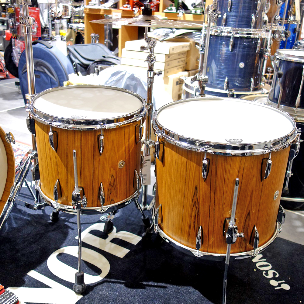 SONOR Vintage Series Drum Shell Pack VT-THREE20NM + 14FT TSG