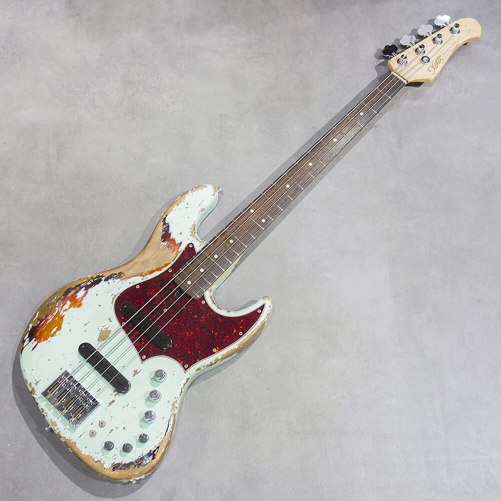 Xotic XJ-1T 4st Sonic Blue over 3TB Super Heavy Aged Alder/R