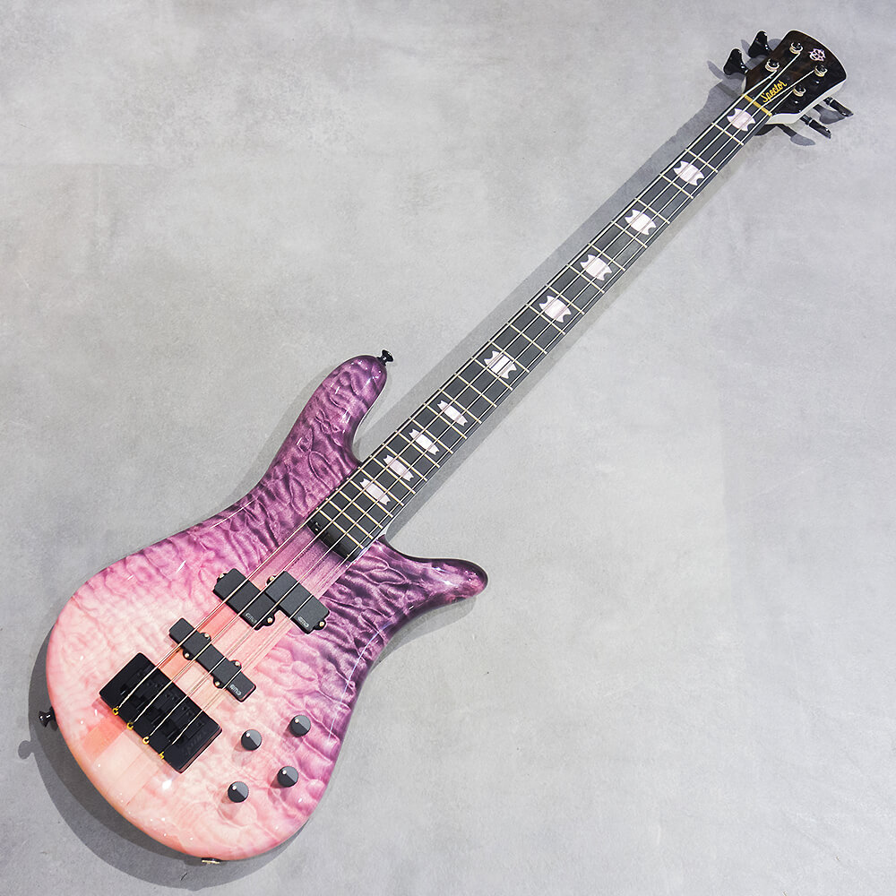 Spector USA Custom Shop NS-2 QM/SA M/EB EMG PJ/X Pink Fade
