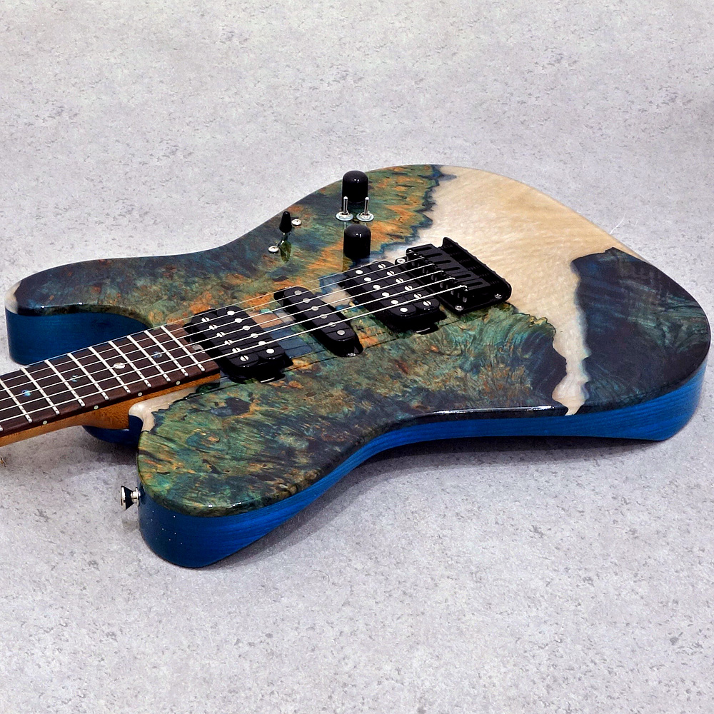 infinite Trad Fullsize T Stabilized Blue & White Resin