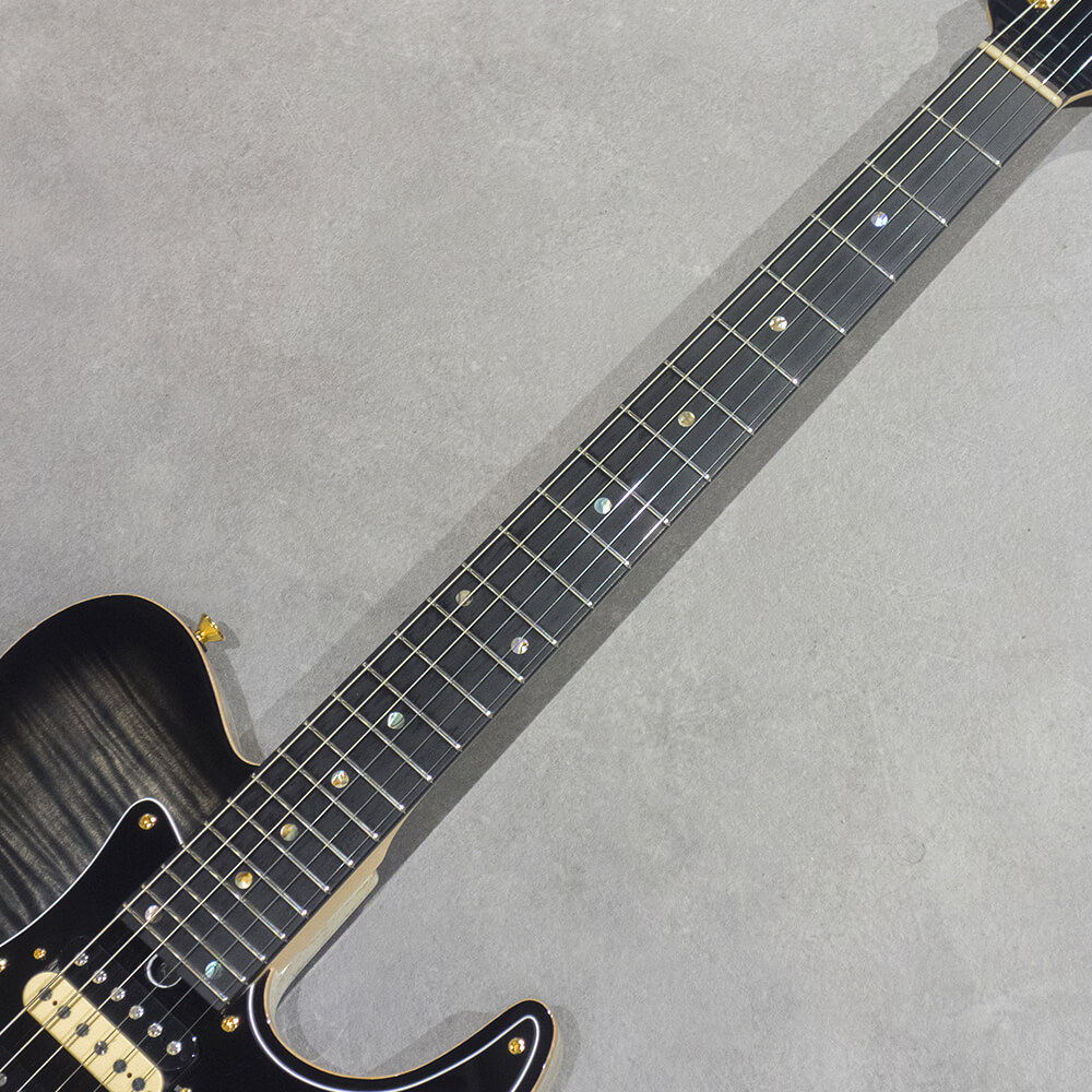 旧タグ　トリプルリボンキャノティエ T's Guitars DTL-24 Custom Charcoarl Burst｜ミュージックランドKEY