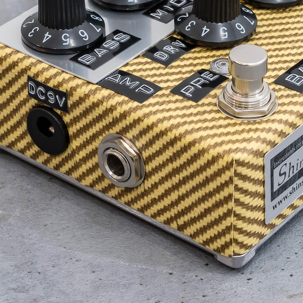Shin's Music Bass Master Preamp Pro Natural Tweed / Num. Knob