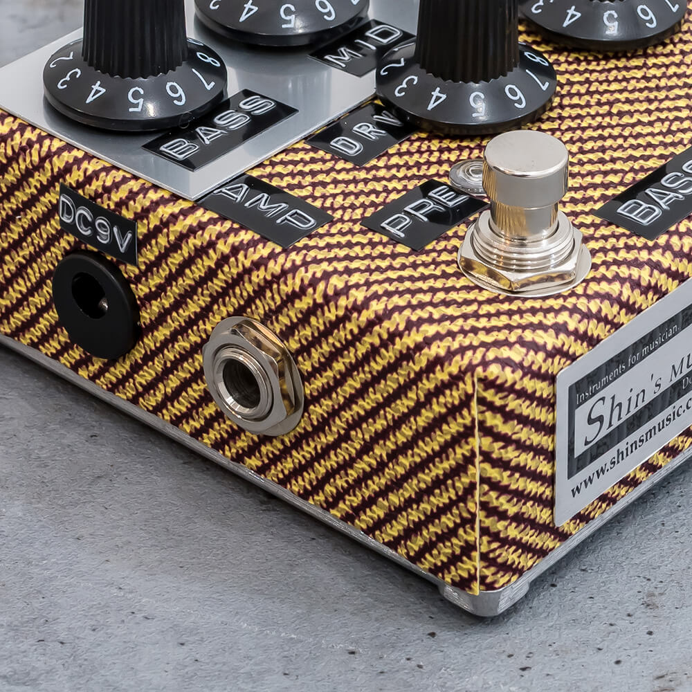 ベース Shin's Music Bass Master Preamp Pro+ Shin's Music Bass Master Preamp Pro+ Vintage Tweed / Num. Knob