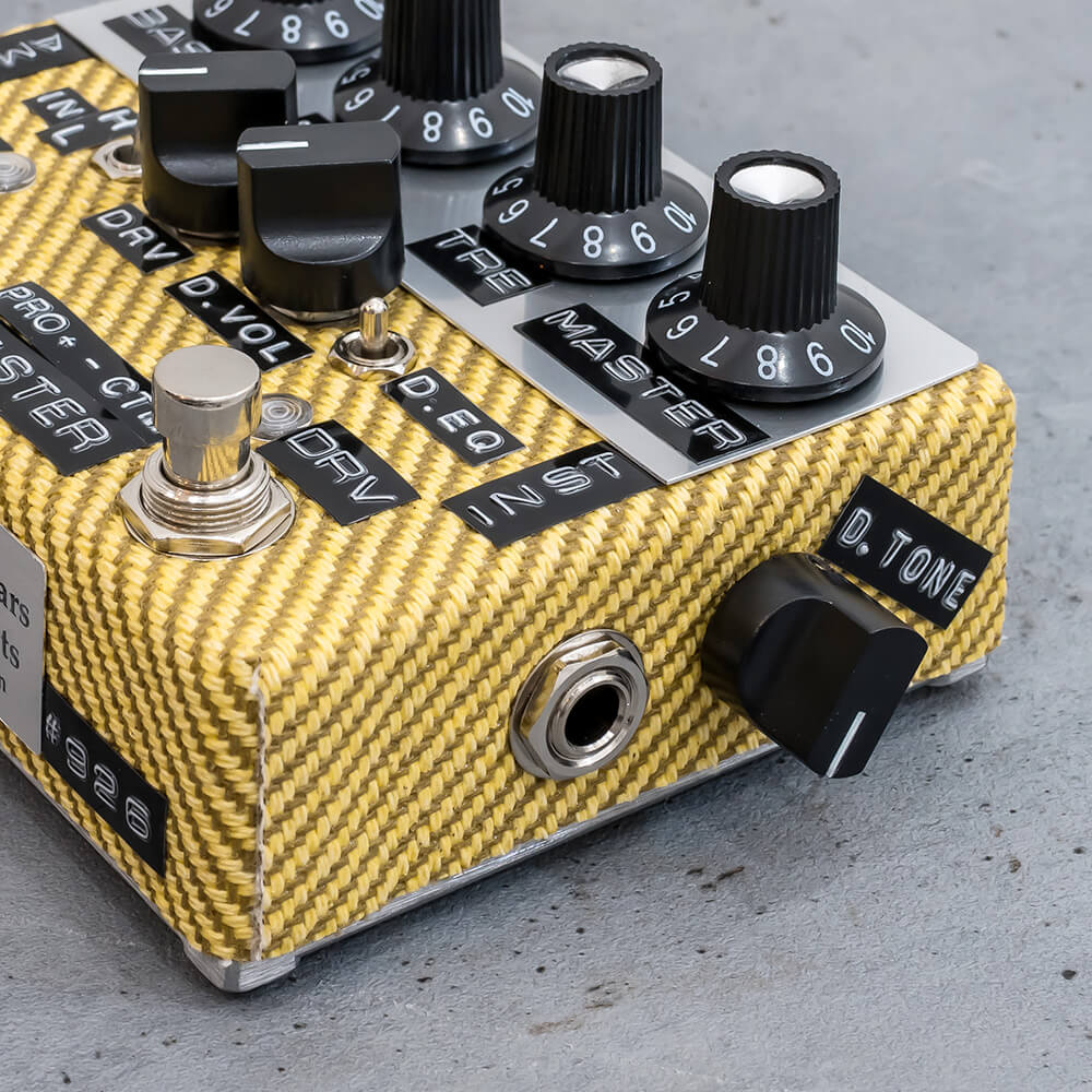 Shin's Music Bass Master Preamp Pro+ Premium Tweed / Num. Knob w