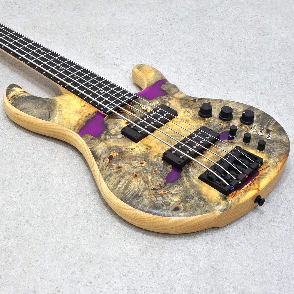 dragonfly CHB5/345 Custom Buckeye Burl/Ash Purple Resin